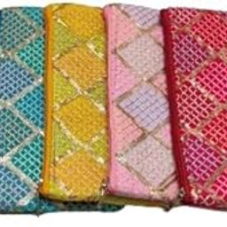 Return Gifts Purses For Women(Pack Of 5, Wedding Gifts, Housewarming Gifts, Baby Shower Return Gifts, multicolor)-22
