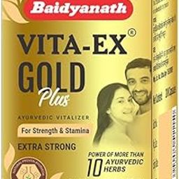 Baidyanath Vita ex Gold Plus -Pack of 20 Capsules | Made with Pure Himalayan Shilajit, Ashwagandha & Safed Musli, 1 count-image-4