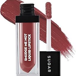 SUGAR Cosmetics - Smudge Me Not - Liquid Lipstick - 12 Don Fawn (Yellow Brown) - 4.5 ml - Ultra Matte Liquid Lipstick, Transferproof and Waterproof, Lasts Up to 12 hours-image-33