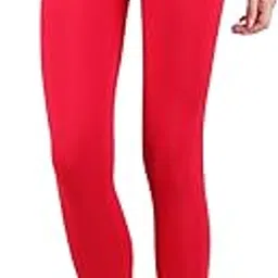 spiffy Women Churidar Cotton Spendex Legging Red-picture-2