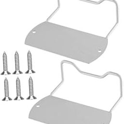 CALANDIS™ 2Pcs Mattress Slide Stopper Keep Mattress from Sliding Mattress Retainer Bar White 5CM | Bedding-image-2