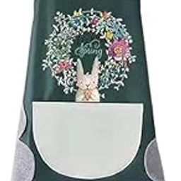 KAPRIV Waterproof Plastic Cooking Apron for Kitchen – Oil & Stain Resistant Apron for Men & Women | Reusable, Lightweight & Easy to Clean-image-120