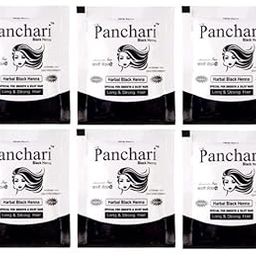 panchari Herbal Black Henna Pack Of 6 Natural Mehendi (Pack of 6)-image-22
