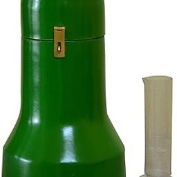 Rain Gauge with Plastic Measuring Cylinder Used by Meteorologists and Hydrologists Measure Rain Gauge 13 Inches (Pack of One)-picture-21