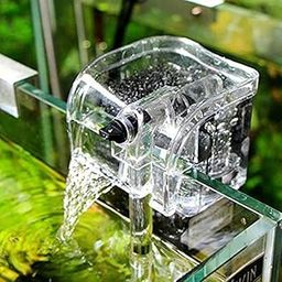 Scroll Store Aquarium Hang On Filter LY-609 | 3.5W, 380L/H Flow, External Transparent Fish Tank Filter for Up to 2 Feet Tanks – Adjustable Water Flow, Waterfall Design, Biochemical Filtration-71