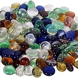 OhhSome 500GM Plant indoor Pebbles Polished Round Marble Pebbles, Stone-image-14