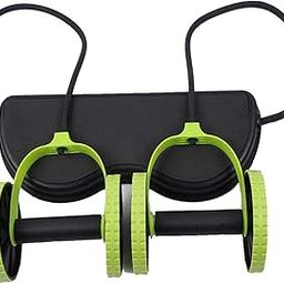 Thecriff REVOLEX XTREME Home Gym Abs Exerciser – Adjustable Resistance, Ergonomic Design, Durable Core Workout Equipment, Compact & Portable Ab Roller for Full-Body Fitness-3