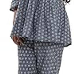 Women Pure Cotton Floral Print Baroque Co-Ord Set-picture-53