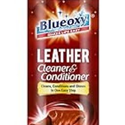 BLUEOXY Leather Cleaner and Conditioner | Leather Cleanser | Ideal for Leather Furniture, Auto Interiors & More | Car Interior Detailing | Ecological Formulation | 500 ML Spray | QTY 1-image-3