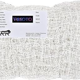 Voosoto Anti Bird Net/Pigeon Nets/Nylon Bird Control Kabutar Jali for Balcony UV Stabilized HDPE (with Clips & Tying Ropes) - 15 Ft X 10 Ft (457.2 X 304.8cm) White Colour-image-77