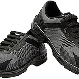 Hillson WeFly Safety Shoe WF01 | Ultra Lightweight, Anti-Skid, Anti-Static, ISI Marked High Performance Footwear | Grey Size 08 INDIA/UK-image-74