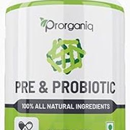 Prorganiq Pre & Probiotics Supplement | 60 Capsules | Gut Health Supplement Made with 06 Healthy Bacterias-image-44