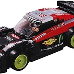 ToyMagic Building Blocks Car Model Kit - Hurricane Wing Racing Car 178 Pcs|Sleek Black and Red Design|Educational STEM Building Set for Kids Age 6+|Creative Toy for Boys & Girls|Durable & Safe Blocks-88