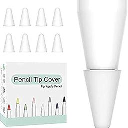OJOS Silicone Nib Protector Cap for Apple Pencil 1st/2nd (Clear, 8 Pieces)-31