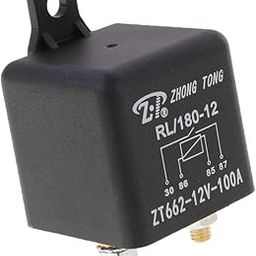 HEAVENGLOW Trade 100A 12V Car Truck Van On Off Changeover Switch Fused 4-Pin Relay Automotive-picture-4