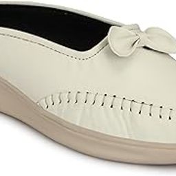 Women's Stylish Comfortable Upper Tie Detailed Loafers for Girls-picture-17