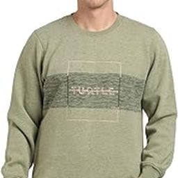 turtle Men Cotton Stretch Slim Fit Full Sleeve Olive Sweatshirt || Men's Sweatshirts || Cotton Sweatshirt-picture-19