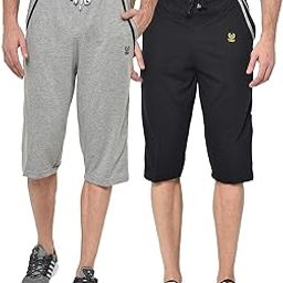 Men's Regular Fit Cotton Blend Capri-picture-34
