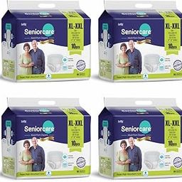 Unisex Adult Pant Style Diapers-Extra Large Size, 40 Pcs|Waist Size, 120-170 Cm|47"- 67"|Pull Up Diaper Pants With Extra Absorption & Upto 12Hrs Leakage Protection|With Elastic Wiastband-image-71