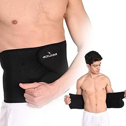 acturaa Premium Sweat Slim Belt for Women & Men, Waist Belt for Tummy Exercise Black-image-27