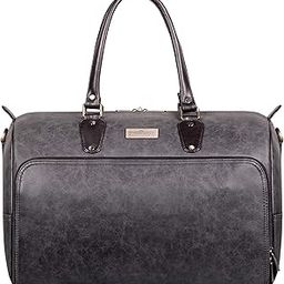 Unisex Faux Leather 25 Cms Duffle Bag(Tcfdbfl-Rsgry_ Grey)-image-30