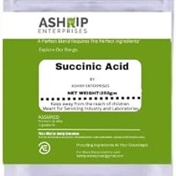 Ashrip Enterprises 250gm Succinic Acid For Serums, Creams, Cleansers, Anti-Acne, Anti-Aging, Skin Brightening, Pharma, And Agriculture (Plant Growth Stimulant).-image-6