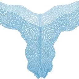 MYZA Women's Polyester and Spandex Free Size Camouflage Bikini G-String Thong Panties Underwear-picture-33