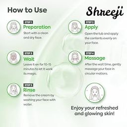 Shreeji Detan Tan Removal Cream with Kojic and Milk, Dermatologically Tested, Peroxide-Free, 500g-image-31