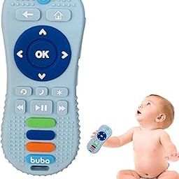 TEC TAVAKKAL TEC TAVAKKAL Silicone Remote Teether For Baby, Remote Teether For 3+ Months And 6 To 12 Months Baby, Helps Biting Skills Development, Colour & Shape Recognition, Teething Toys For Babies And Toddlers Blue-image-7