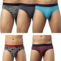 Men's Cotton Blend Classic Briefs-15