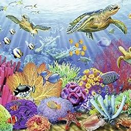 Ravensburger Puzzles Tropical Waters, Multi Color (500 Pieces)-image-18