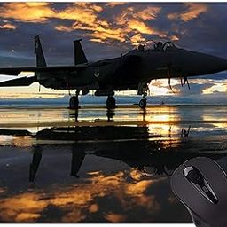 APSRA Gaming Mouse Mat,Aircraft Jet Fighter air Force Non-Slip Rubber Base Mousepad-14982-image-22