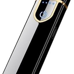 Drumstone 𝟭𝟱 𝘆𝗲𝗮𝗿𝘀 𝘄𝗮𝗿𝗿𝗮𝗻𝘁𝘆 Cap USB Rechargeable Lighter ? Flameless, Windproof & Stylish Touch-Activated Design for Indoors & Outdoors-16