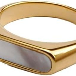 Anti Tarnish Tribal Gold Stainless Steel Finger Ring for Men | Stylish Durable Jewellery Accessories | Rings for Man | Minimal Jewelry | Birthday Gift for Boys (Size - 9)-image-80