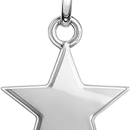 highspark Star Pendant for Women | 92.5 Sterling Silver & Stunning Shine | Lovely Gift - Silver-picture-37