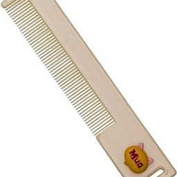 Adore Advanced Hello 3D Character Kids Comb - Baby Comb for Wet, Dry, Curly Hairs Kids with Wide Tooth Comb (Off-White)-image-1