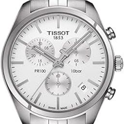 PR 100 Chronograph White Dial Men's Watch T1014171103100-50