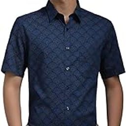 louis philippe Men's Cotton Classic Fit Shirt-picture-19