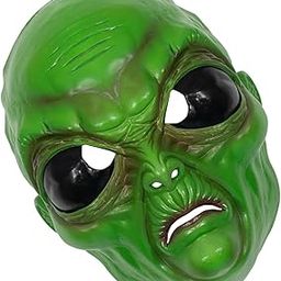 ™ Alien Head Mask Festival Dressing up Funny Halloween Costume Alien Face Mask | Masks & Eye Masks | Accessories | Costumes, Reenactment, Theater-image-56