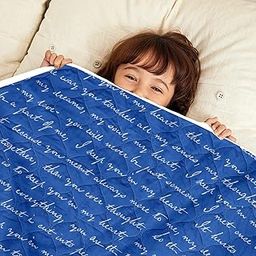 Divine Casa 120 GSM Microfiber Reversible Kids Single Bed Comforter | Ultra-Soft Toddler Blanket | Lightweight & Cozy | All-Season Bedding for Babies & Kids | 135 x 100 cm, Blue Depth-image-20