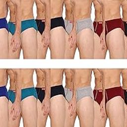 Frenchie Plus Men's Cotton Brief Pack of 12-picture-18