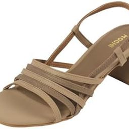 Women Synthetic Strappy Slingback Block Heel Sandals-image-62