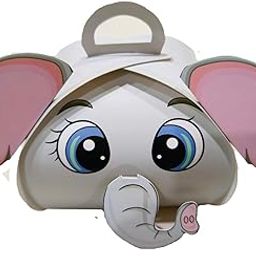 kids birthday boxes (15 pcs.) Animal-shaped 3D look boxes for kids on summer vacation. These vibrant and fun boxes are perfect for storing party favors, snacks, or small toys. Each box features a unique animal design, making them a delightful addition to any birthday celebration or summer outing. Foldable, portable, & disposable animal boxes come in various types.-image-16