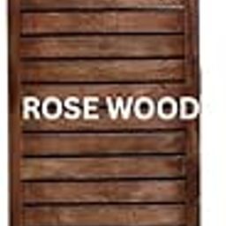 Rose Wood Decorative 1 Panel 6 fit Room Divider, Foldable Privacy Partition with Floral Cut Pattern, Wooden Screen for Living Room, Bedroom, Office, and Home Decor.-image-13