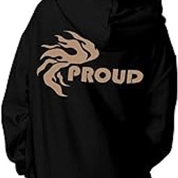 Women's Hoodie | Cotton Rich | Globally Certified Fabric | Super Soft & Warm | Colors Dont Fade | Relaxed Fit | Proud Design-image-95