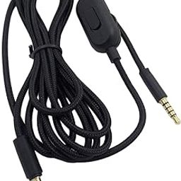 Gaming Headset Cable 2.0M Length Replacement Plug for G233 Parts Accessories Black | Cables & Adapters | iPod Audio Player Accessories | Portable Audio & Headphones-image-42