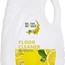 Moon & Mount floor cleaners liquids 5 ltr, Bathroom Surface Cleaning Liquid, Ecofriendly, Non-Toxic, Skin Friendly, Tiles cleaner 5 Liter (Lemon)-6