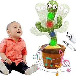 ZIONY TOYZ Dancing Cactus Toy with 120+ Indian Songs – Interactive Dancing Cactus Toy USB Rechargeable | Sings, Dances & Lights Up | Sings, Wiggles, Records, and Repeats What You Say-picture-3