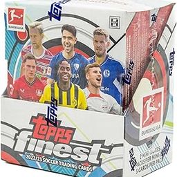 Topps 2022/23 Finest Bundesliga Soccer Hobby Box - 2 Autograph Cards, 150-Card Base Set, Autograph Parallels, Young Talents Inserts, Bundesliga Legends-image-44