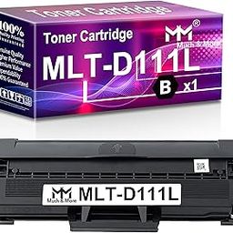 MM MUCH & MORE Compatible Toner Cartridge Replacement for Samsung 111L 111S MLT-D111S MLT-D111L to use with Samsung Xpress M2020W M2024W M2070FW M2070W Printer (Black, 1 Pack)-image-45